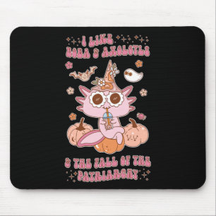 Tapis De Souris J'Aime Boba & Axolotls & Chute Du Patri