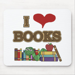 Tapis De Souris J'aime des livres