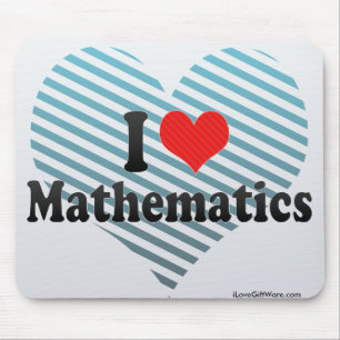 Tapis De Souris J'aime des mathématiques
