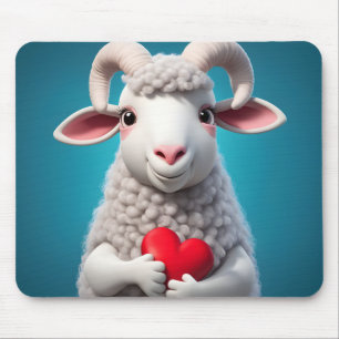 Tapis De Souris J'aime Ewe
