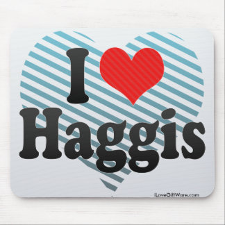 Tapis De Souris J'aime Haggis