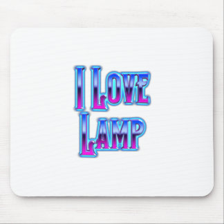 Tapis De Souris J'aime Lampe