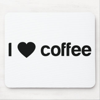 Tapis De Souris J'aime le café
