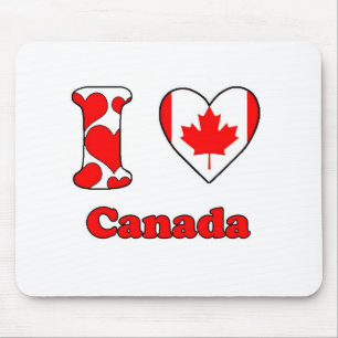 Tapis De Souris J'aime le Canada