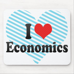 Tapis De Souris J'aime l'économie