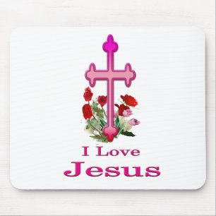 Tapis De Souris J'aime les cadeaux de Jésus