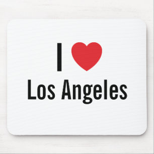 Tapis De Souris J'aime Los Angeles