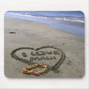 Tapis De Souris J'aime Maui
