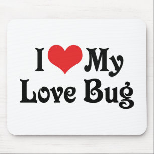 Tapis De Souris J'Aime Mon Bogue D'Amour