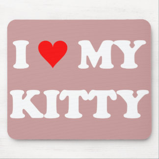 Tapis De Souris J'aime mon chaton