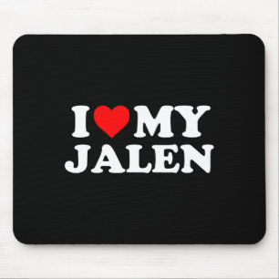 Tapis De Souris J'aime mon Jalen 