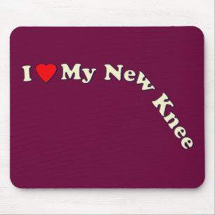 Tapis De Souris J'aime mon nouveau genou