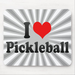 Tapis De Souris J'aime Pickleball
