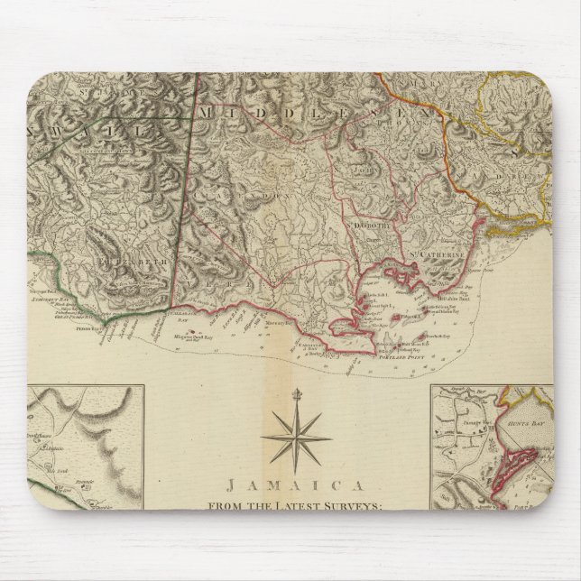 Tapis De Souris Jamaïque 4 (Devant)