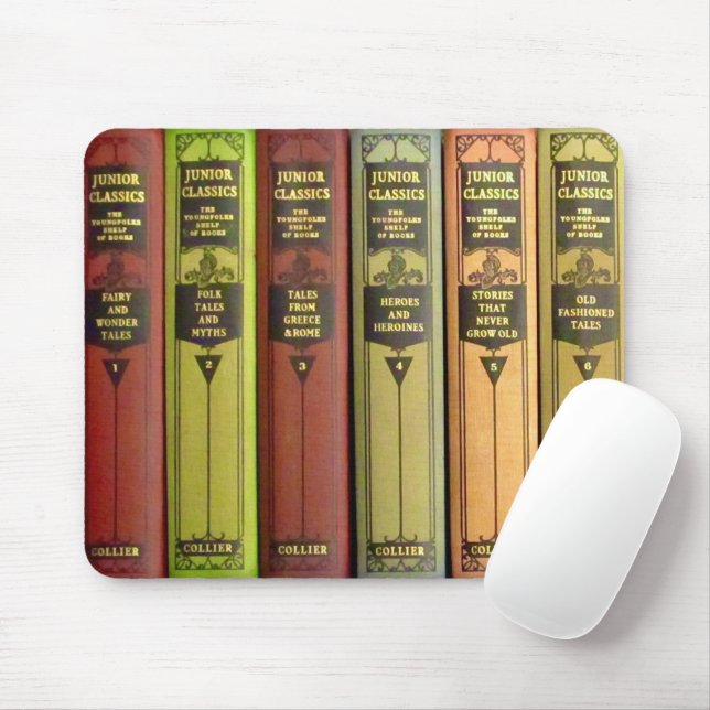 Tapis De Souris Jamais vieillir - livre mousepad (Avec souris)