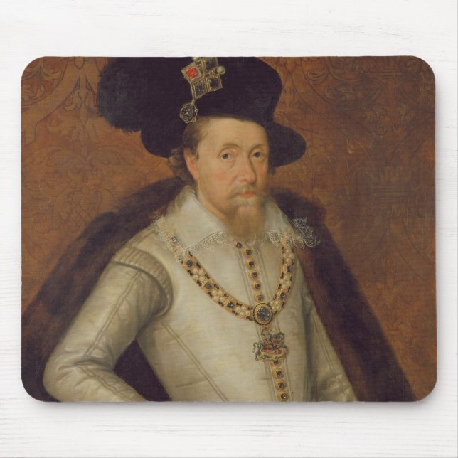 Tapis De Souris James I de l'Angleterre, et VI de l'Ecosse (Devant)