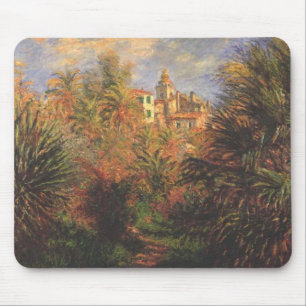 Tapis De Souris Jardin à Bordighera - Claude Monet - c1900