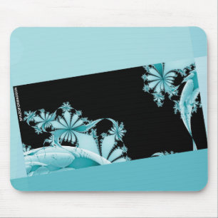 Tapis De Souris Jardin ciel fractal