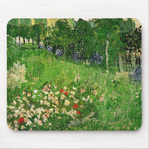 Tapis De Souris Jardin de Daubigny. Vincent van Gogh. beau