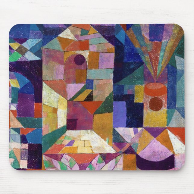 Tapis De Souris Jardin du château, Paul Klee (Devant)