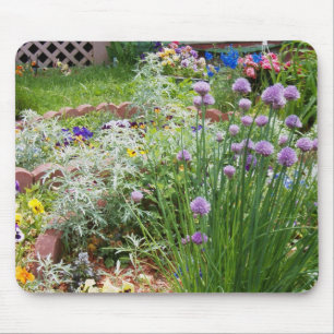 Tapis De Souris Jardin Floral