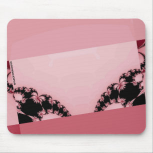 Tapis De Souris Jardin fractal crémeux