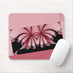Tapis De Souris Jardin fractal d'orchidées