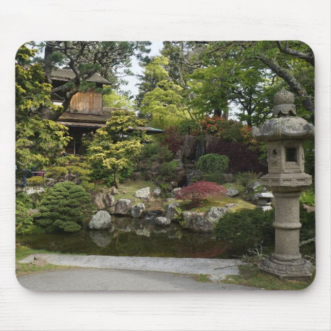 Tapis De Souris Jardin japonais de thé de San Francisco #3 Pad de  (Devant)