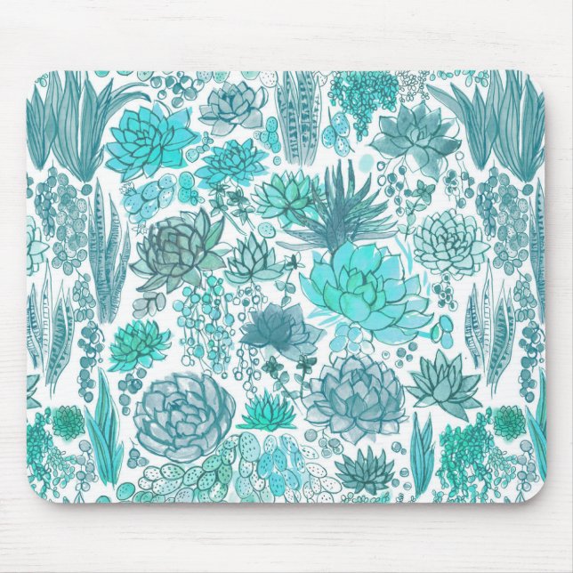 Tapis De Souris Jardin succulent (Devant)