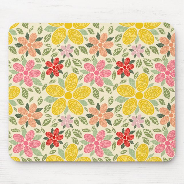Tapis De Souris Jardin Tourbillon (Devant)