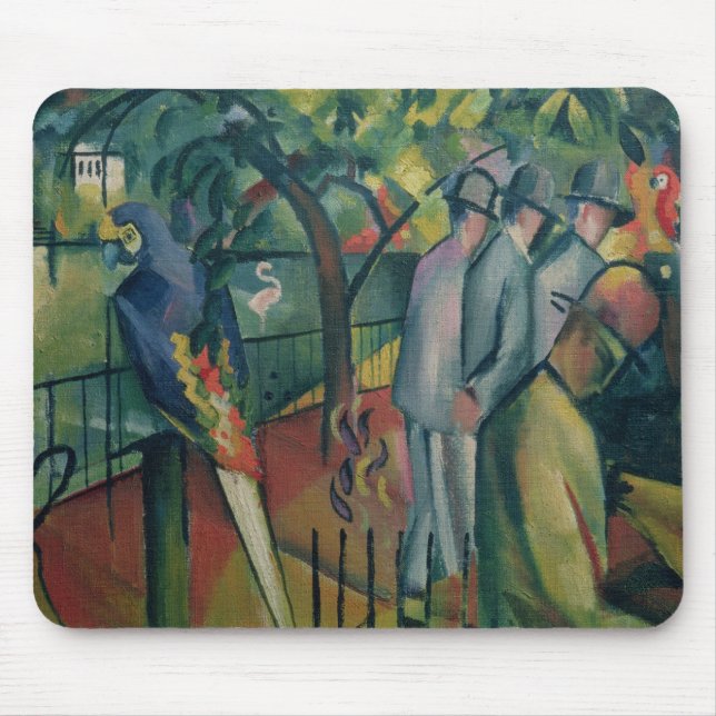 Tapis De Souris Jardin zoologique I, 1912 (Devant)