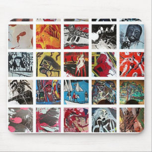 TAPIS DE SOURIS JASON JENKINS EN LIVE ! ACRYLIQUE SUR TOUT