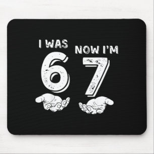 Tapis De Souris J'avais 6 ans maintenant j'ai 7 ans Six Sept Meme