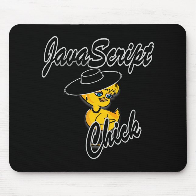 Tapis De Souris Javascript Chick #4 (Devant)