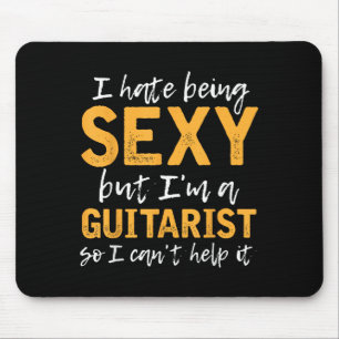 Tapis De Souris Je déteste être Y mais je suis guitariste alors je