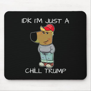 Tapis De Souris Je ne suis qu'un mème amusant de Trump