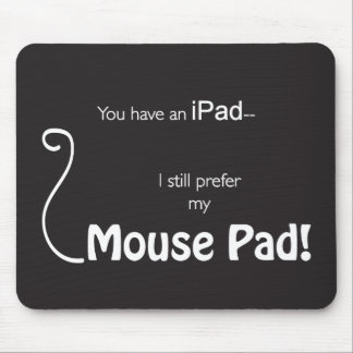 Tapis De Souris Je préfère mon MousePad - noir