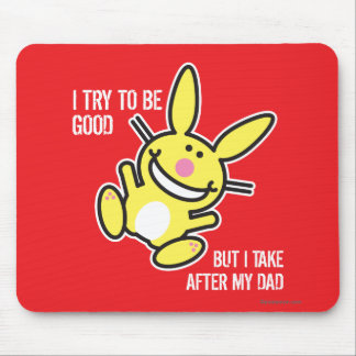 Tapis De Souris Je prends après mon papa
