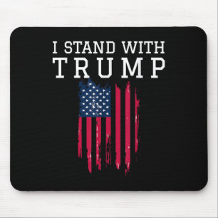 Tapis De Souris Je Suis Avec Trump Pro Trump Supporter