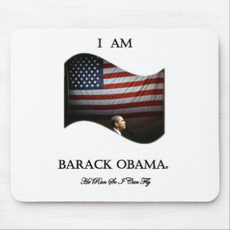 Tapis De Souris Je suis Barack Obama (la couleur)