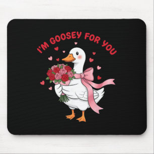 Tapis De Souris Je suis dingue de toi Bouquet de fleurs Silly Goos