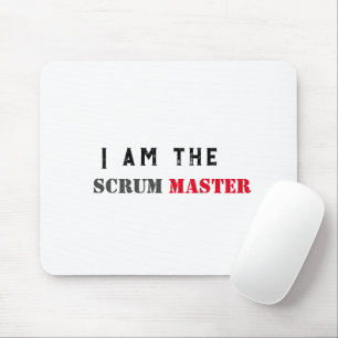 Tapis De Souris Je suis la tasse agile maître de scrum,