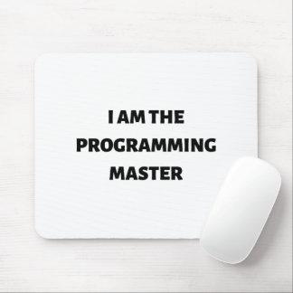 Tapis De Souris Je suis le maître de la programmation