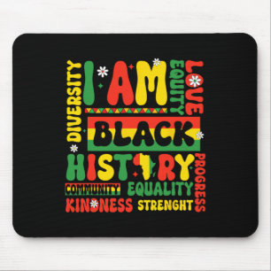 Tapis De Souris Je suis l'histoire noire Mois de l'histoire noire