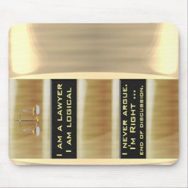 Tapis De Souris Je suis un avocat