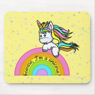 Tapis De Souris Je suis une licorne -