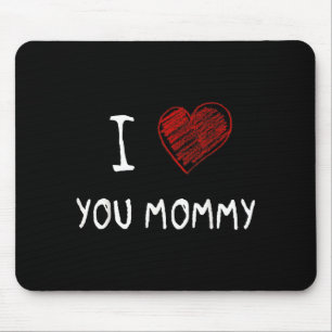 Tapis De Souris Je t'aime maman _ fête des mères je t'aime maman e