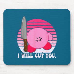 Tapis De Souris Je vais vous couper Citation drôle 