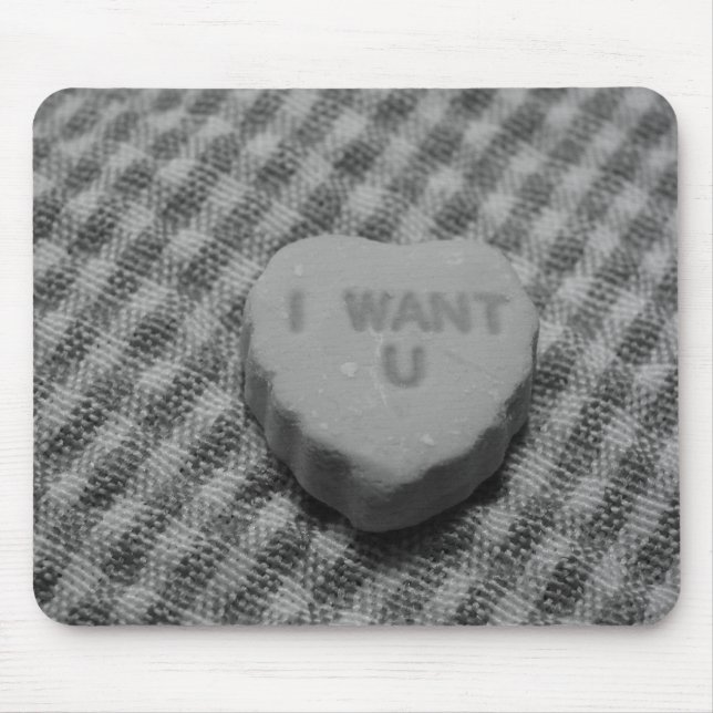 Tapis De Souris Je Veux Que Tu (Devant)