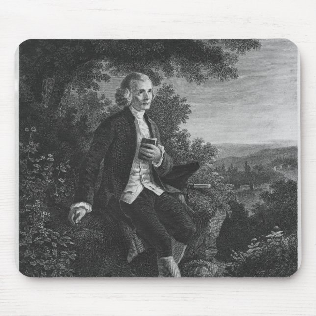 Tapis De Souris Jean-Jacques Rousseau composant 'Emile (Devant)